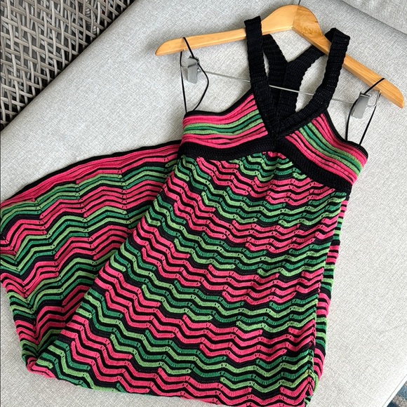 Missoni Red and Black Halter Sundress - Picture 7 of 10